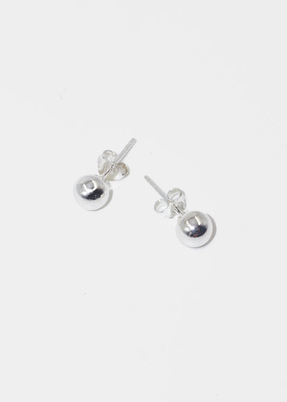Caravanas esfera 6mm plata 925