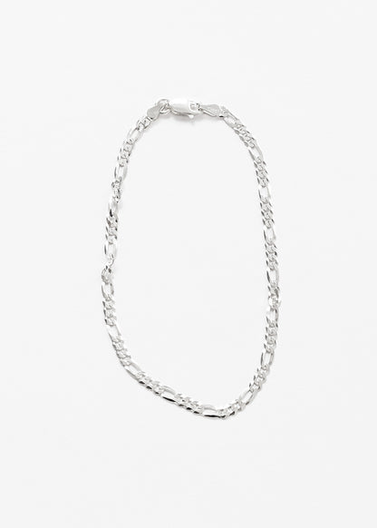 Pulsera eslabones 3 y 1 plata 925