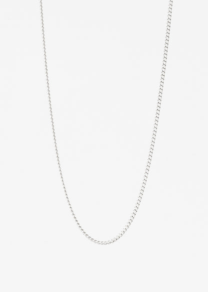 Cadena groumet fina plata 925