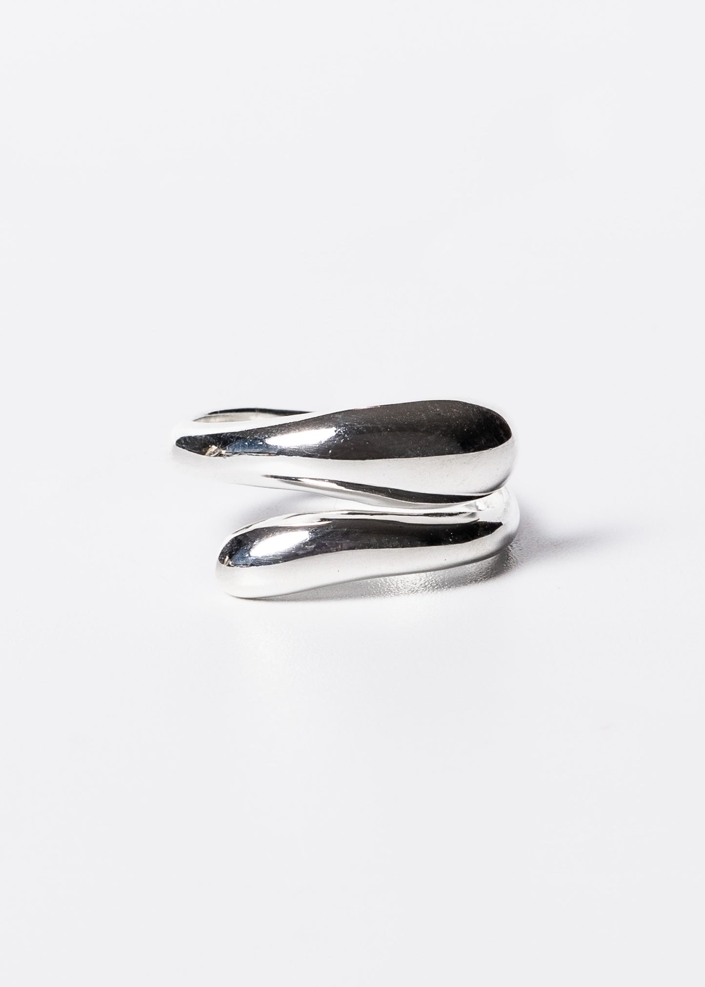 Anillo entrelazado ajustable plata 925