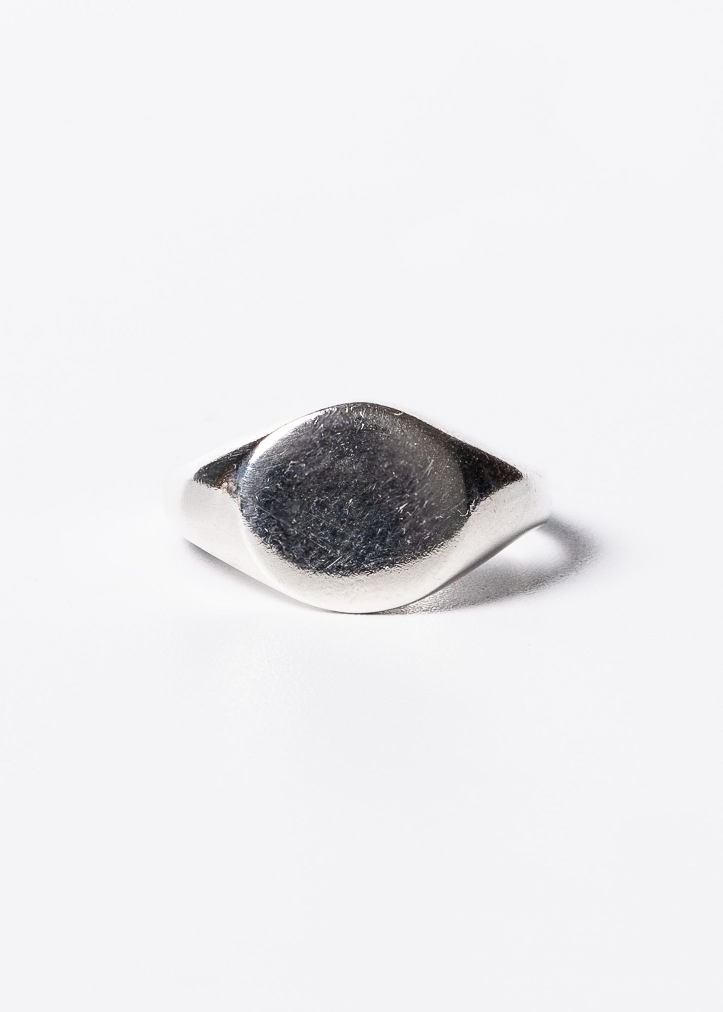 Anillo de mesa liso plata 925