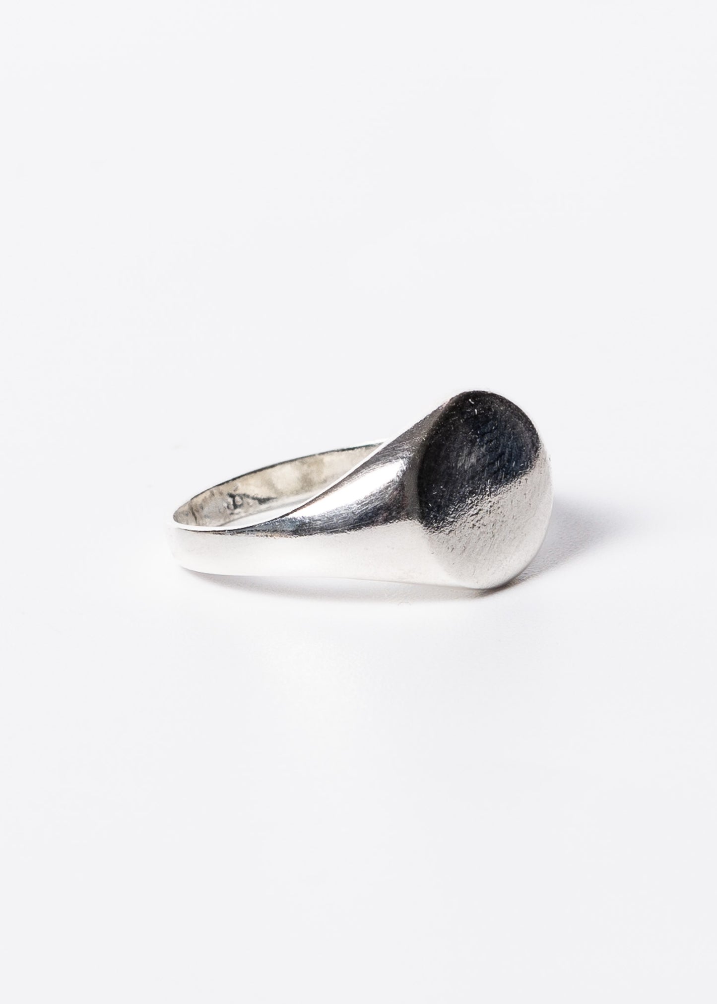 Anillo de mesa liso plata 925