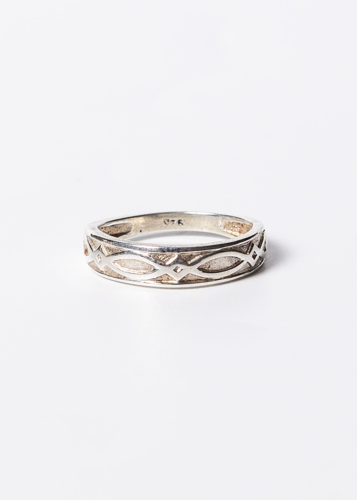 Anillo vintage infinite plata 925