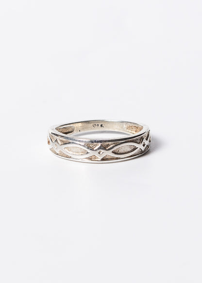 Anillo vintage infinite plata 925