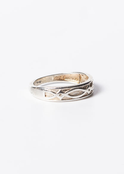 Anillo vintage infinite plata 925