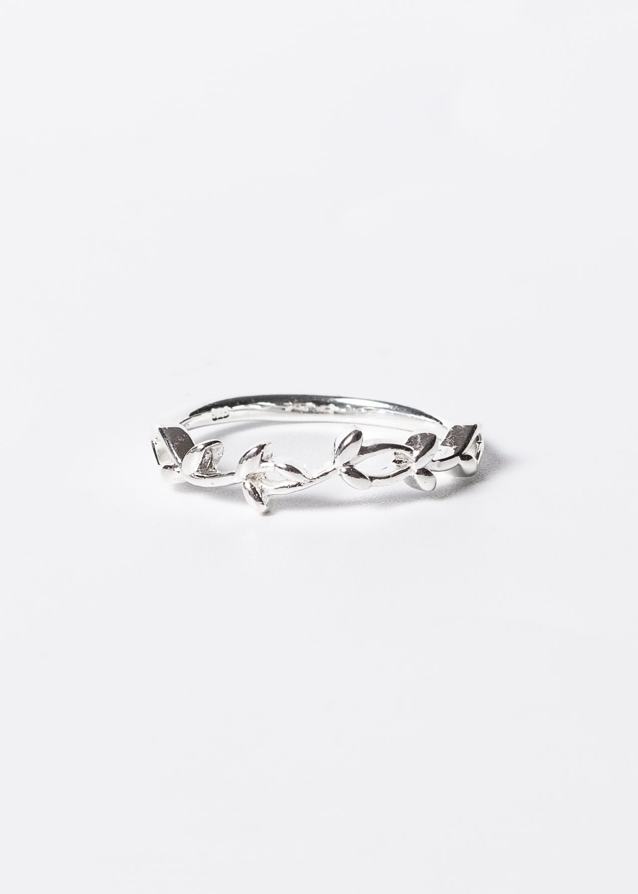 Anillo roselle liso plata 925