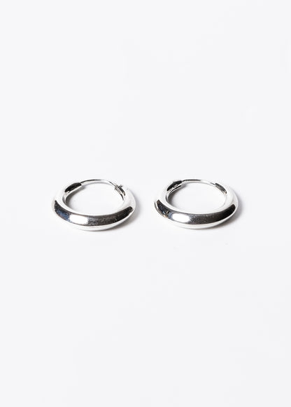 Caravanas aros 20mm anchos plata 925