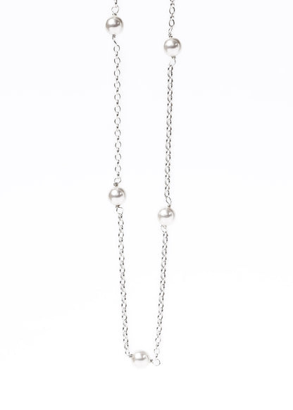 Collar forcet perlas 5 españolas plata 925