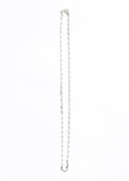 Cadena collar chapitas plata 925