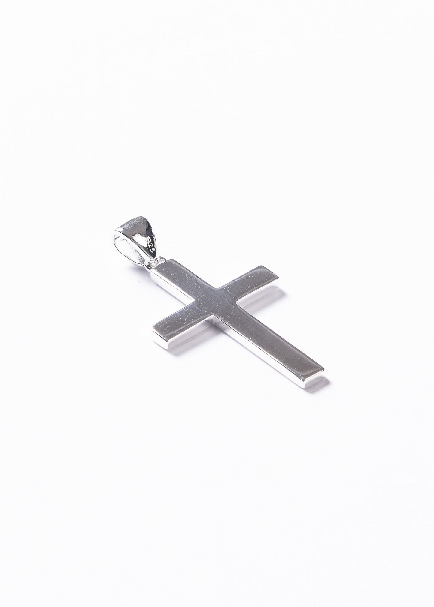 Dije cruz chata grande 32x20mm plata 925