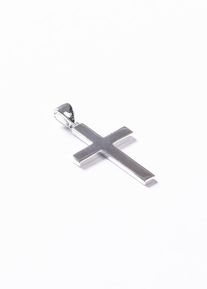 Dije cruz chata grande 32x20mm plata 925