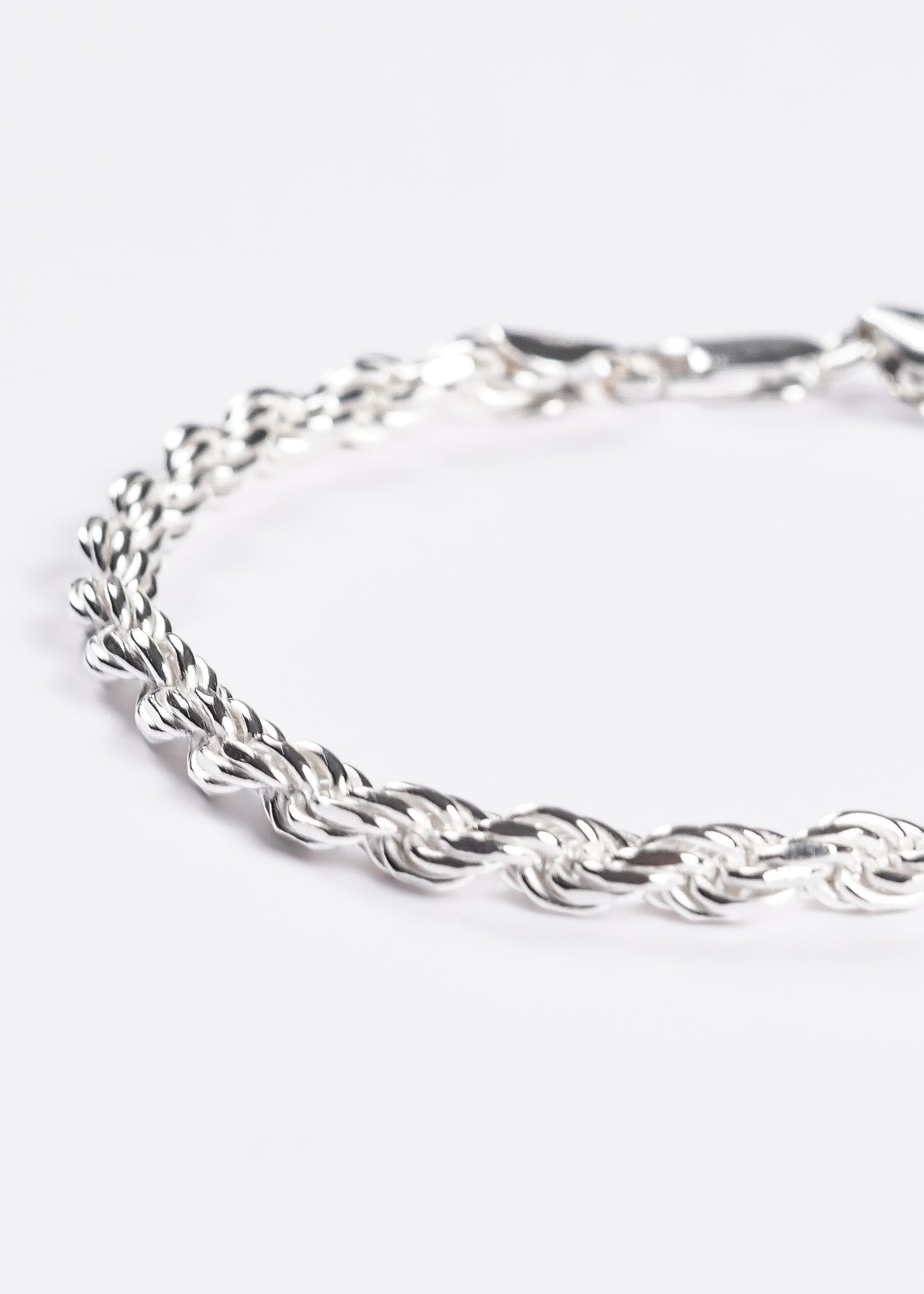 Pulsera tourbillón maciza gruesa 5mm plata 925