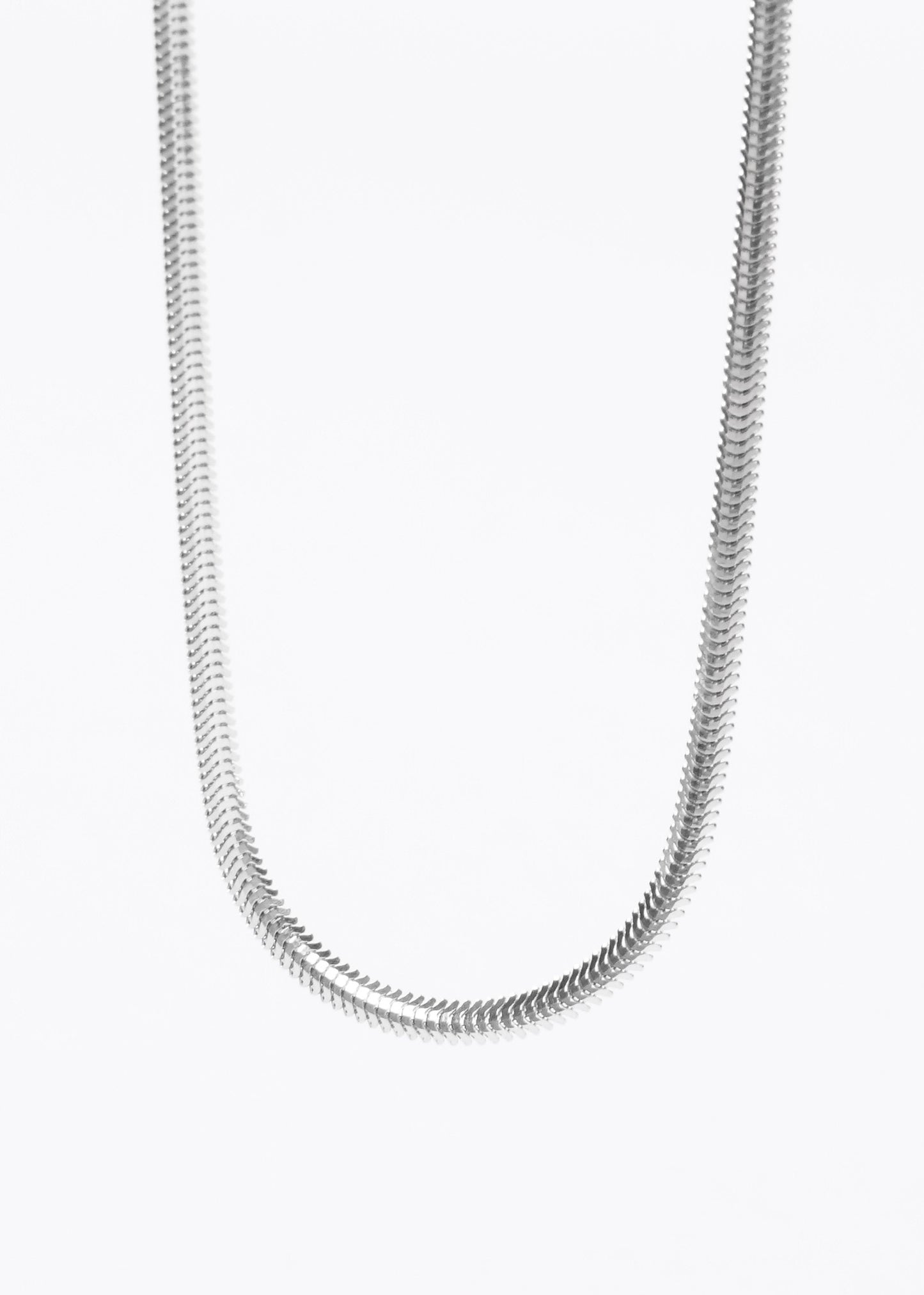 Cadena Omega Italiana 50cm plata 925