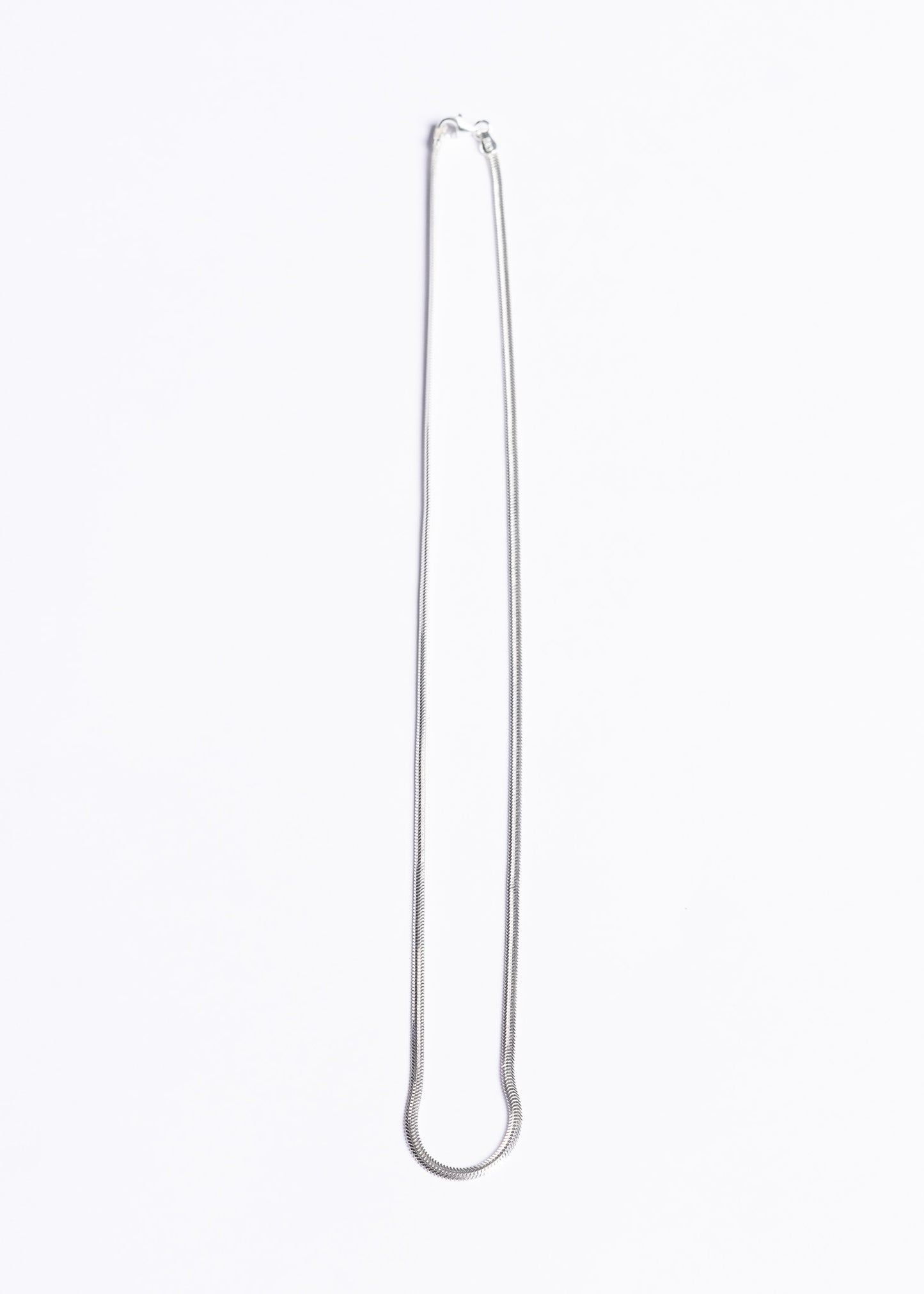 Cadena Omega Italiana 50cm plata 925