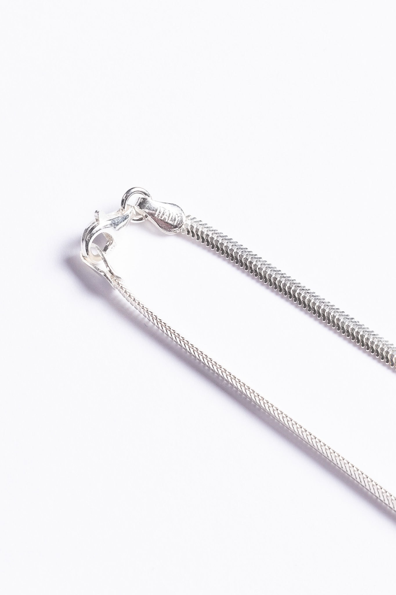 Cadena Omega Italiana 50cm plata 925