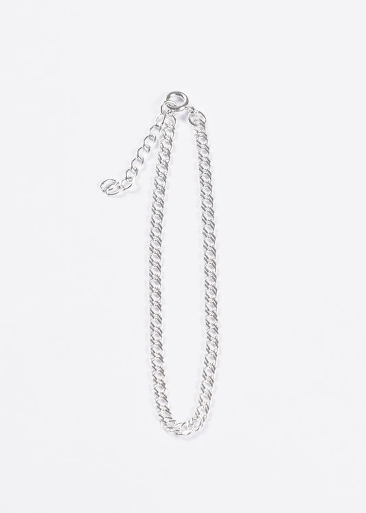 Pulsera gemella 3mm plata 925 - Unisex