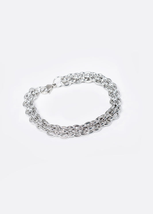 Pulsera torneada acero quirúrgico