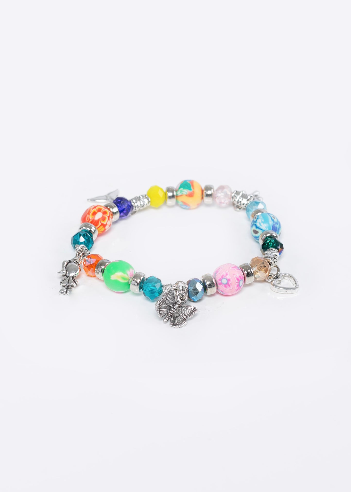 Pulsera mostacillas con dijes
