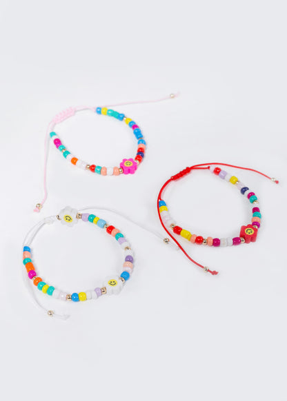 Pulsera mostacillas con emoji