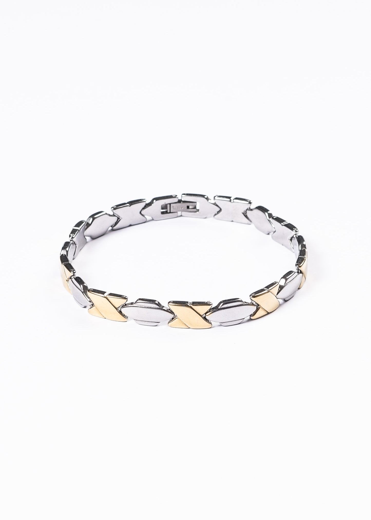 Pulsera brazalete italiano - Acero quirúrgico 22cm