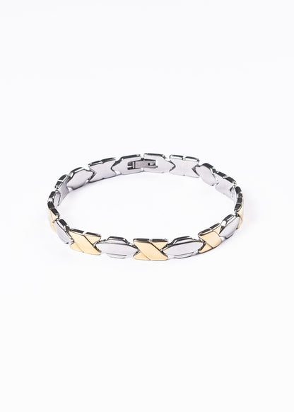 Pulsera brazalete italiano - Acero quirúrgico 22cm