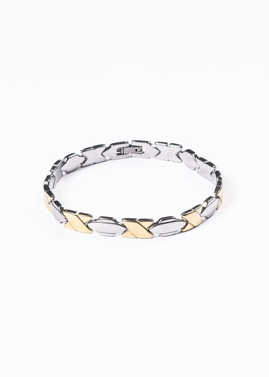 Pulsera brazalete italiano - Acero quirúrgico 22cm