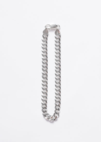 Pulsera cubana gruesa italiana plata 925 21.5cm
