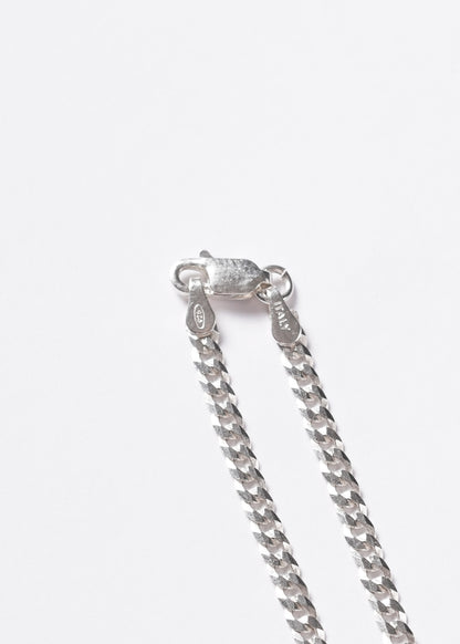 Pulsera cubana fina italiana plata 925 19.5cm