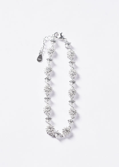 Pulsera Grand Stella zirconia blanca Plata 925
