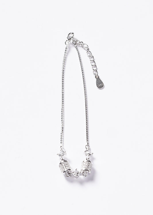 Pulsera Veneciana Bonjour zirconias Plata 925