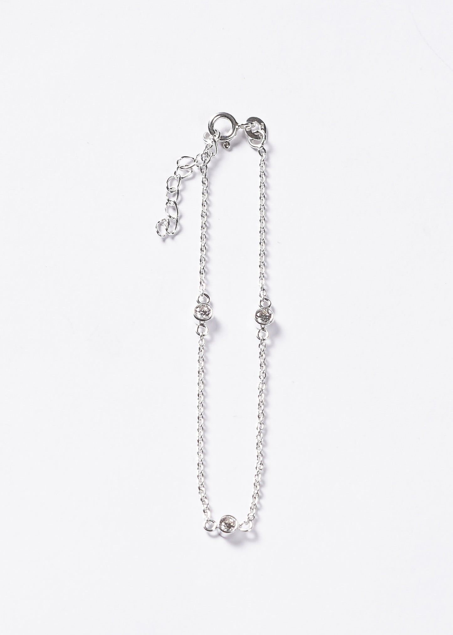 Pulsera clásica forcé con puntos luz Plata 925