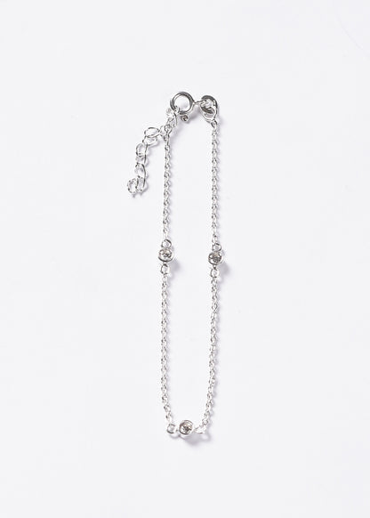 Pulsera clásica forcé con puntos luz Plata 925