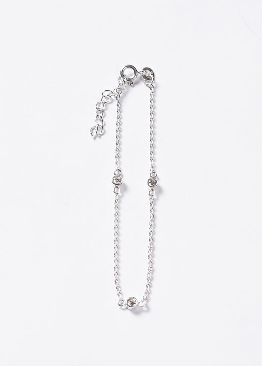 Pulsera clásica forcé con puntos luz Plata 925