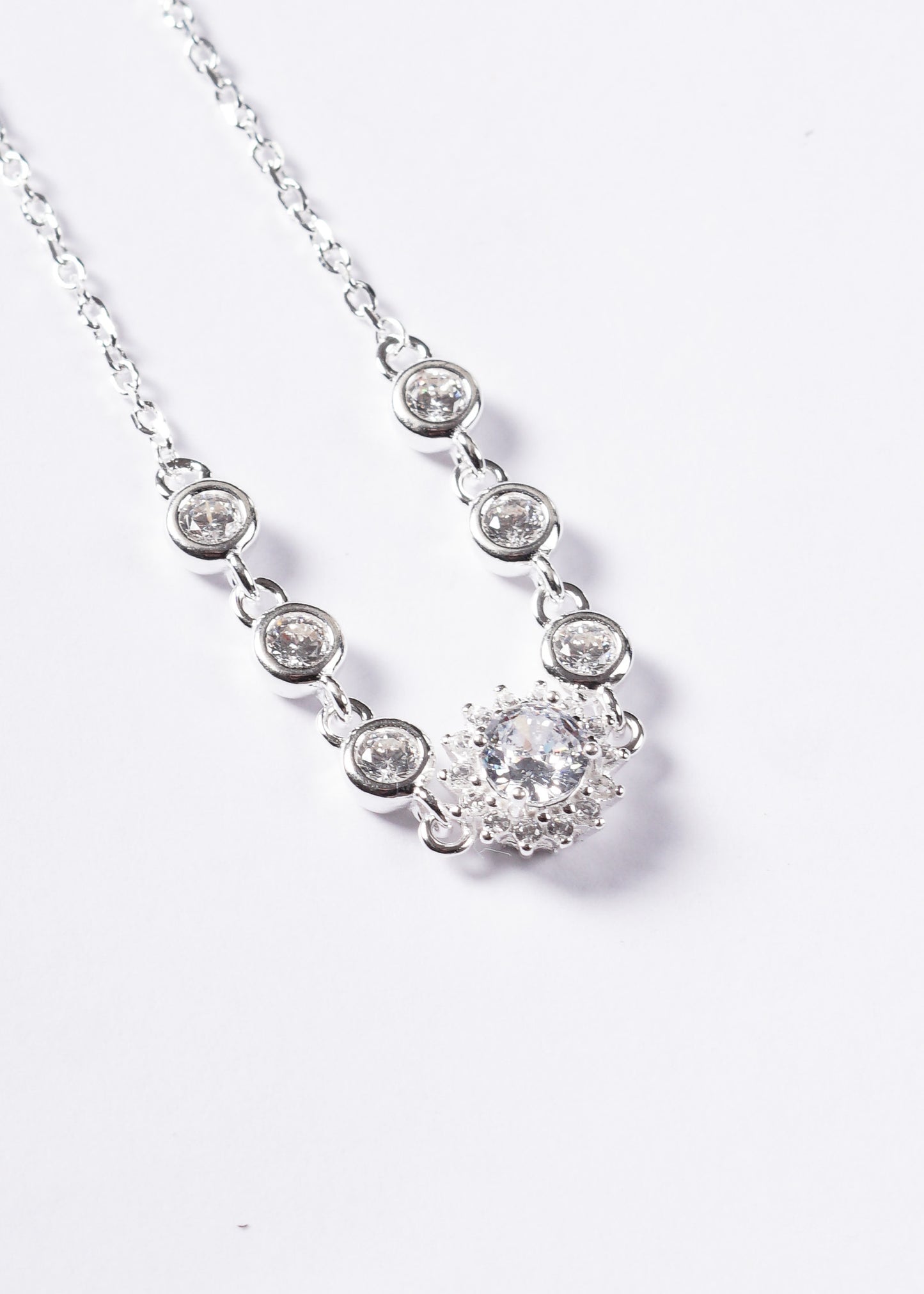 Pulsera forcé Icon Royal zirconia blanca Plata 925
