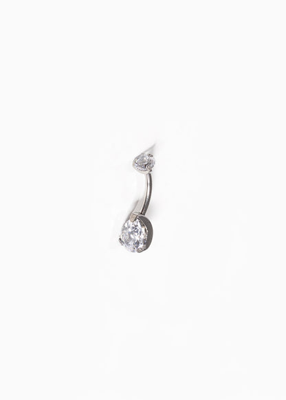 Piercing para ombligo Circle titanio & zirconia
