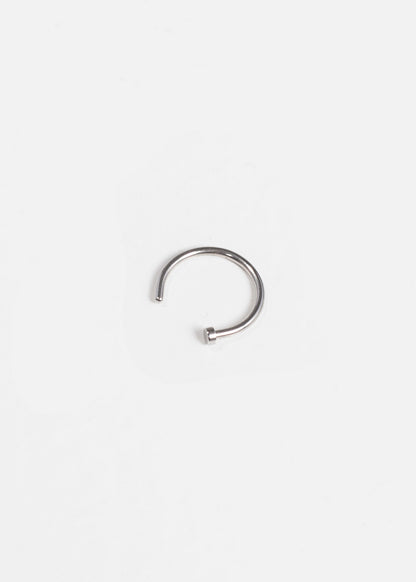 Piercing aro básico para nariz Titanio - 8mm/9mm/10mm/12mm