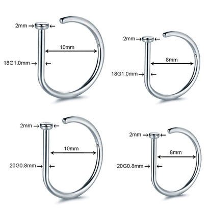 Aro G ring 8mm/9mm/10mm en Titanio