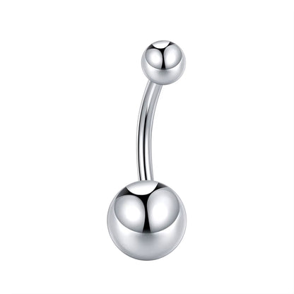 Piercing ombligo liso chico Titanio G23