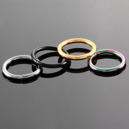 Piercing aro segmentado Titanio G23 - Plateado/Dorado/Negro