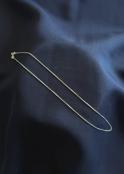 Cadena veneciana fina plata 925