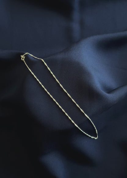 Cadena singapur fina plata 925