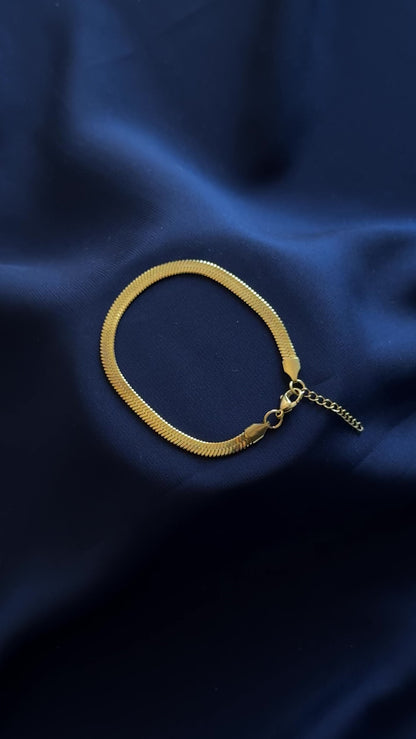 Pulsera serpiente acero quirúrgico